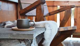Morgenkaffee auf der Veranda – Ruhe und Geborgenheit bei WUNDERORTE