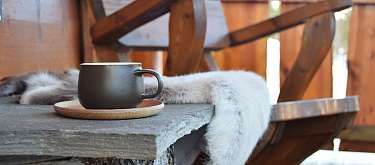 Morgenkaffee auf der Veranda, Ruhe und Geborgenheit I WUNDERORTE